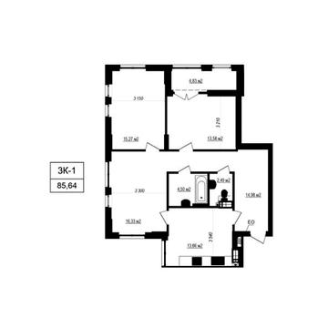 Продаж 3к Квартира Яблунева вулиця ЖК Щасливий Grand