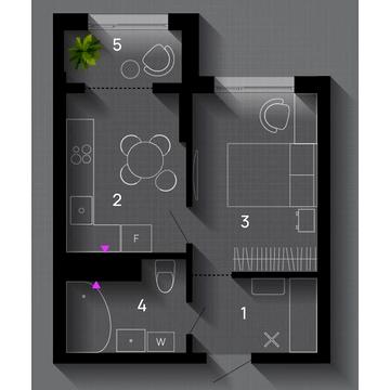 Продаж 1к Квартира Хриплинська вулиця ЖК SKYGARDEN