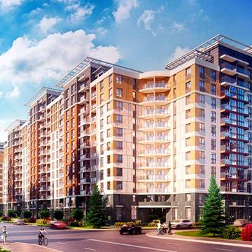 Видова 3-кімнатна квартира 100 м² ЖК Krona Park
