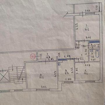 Продам 3-к квартиру