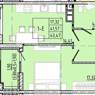 Продаж 1к Квартира Івана Франка вулиця ЖК Modern