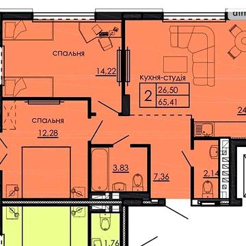 Продаж 2к Квартира Бандери Степана проспект