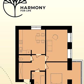 Продаж 2к Квартира Тернопільська вулиця ЖК Harmony for life