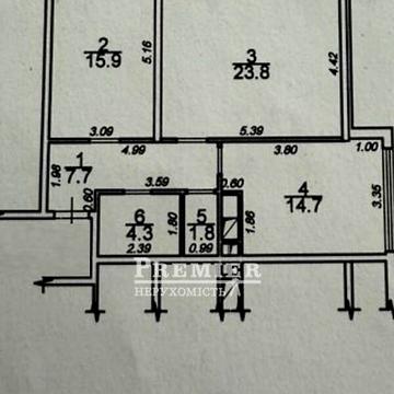 Продаж 2к Квартира Академіка Сахарова вулиця ЖК Пятьдесят четвертая жемчужина