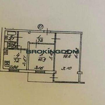 Продаж 2К ПІД РЕМОНТ на Борщагівці