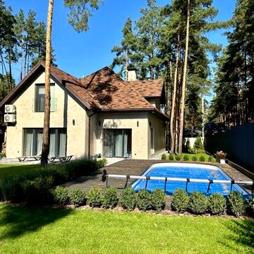 Продаж будинку 200 м2 з якісним ремонтом,10 соток з басейном та сауною