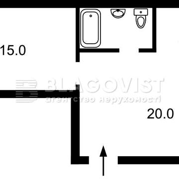 Продаж квартири(52м2)  вул. Хрещатик, 13  Центр Майдан незалежності