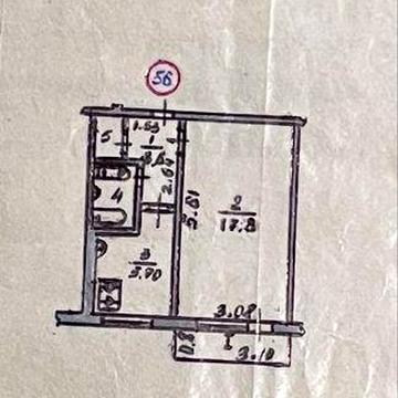 Продам однокомнатную квартиру под ремонт проспект Мира 201а