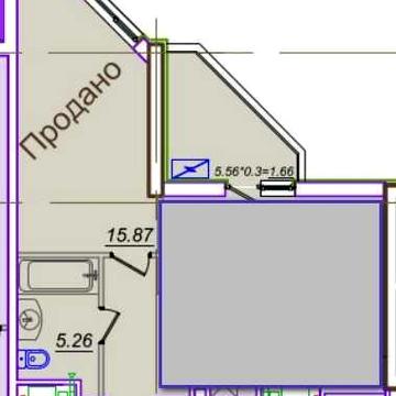 1 квартира в ЖК Родос ЖК Родос