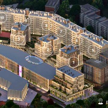 Продається чорнова 2-х кімнатна квартира. Residents Avenue. ЖК Residents Avenue