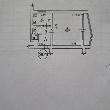 Продаж 1-но кімнатної квартири в Дарницькому районі, вул.Вереснева 17