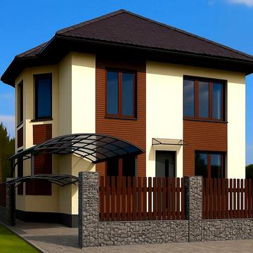 Будинок 120 квадратiв, дiлянка 5.5 соток, розтермінування.