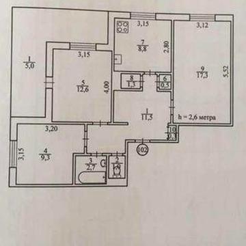 Продаж 3-х кім. кварт. мкр. Гірницький ЖК Гірницький