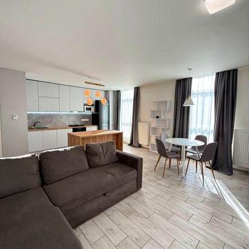 Оренда 2-кімнатної квартири з кухнею-вітальнею у новобудові Винники