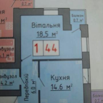 Продаж 1к Квартира Зоряна (Арцеулова) вулиця ЖК Оберег