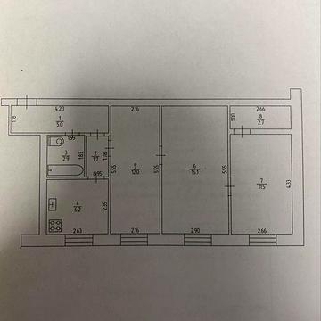 Зх кімнатна квартира 1 поверх