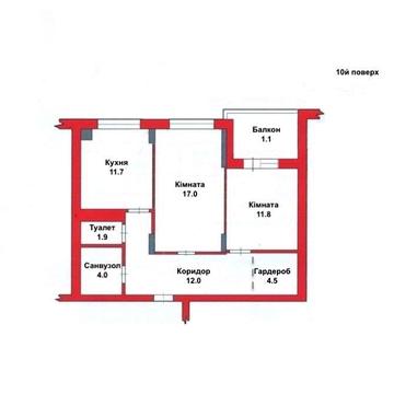2-кімнатна квартира в елітній новобудові ЖК Панська Вертикаль.(66м.кв) ЖК Панська Вертикаль