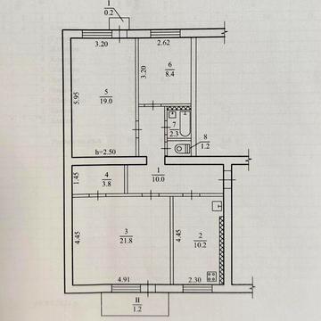 Продам 3х кімнатну квартиру, Червоний Камінь, Правил берег 78кв.м