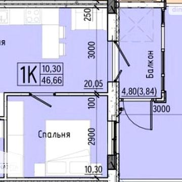 Продаж 1к Квартира Слобідська вулиця ЖК Акварель 7