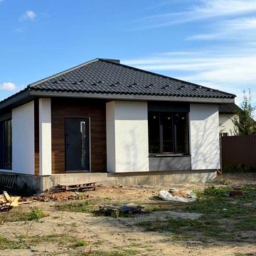 Сучасний будинок у с. Колоденка, 80 м², 10 соток