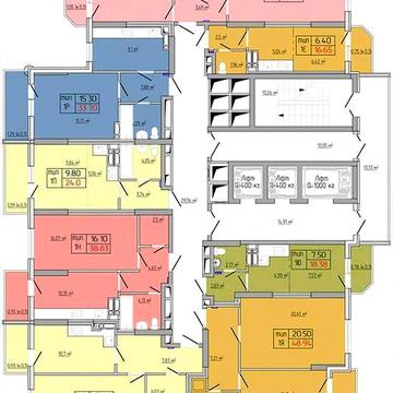 1 ком 37,5м2 Квартира Святошинский район Заезжай на ремонт ЖК Південий Квартал