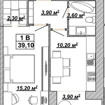Бютжетна 1к квартира в жк Княгинин Жк княгинин