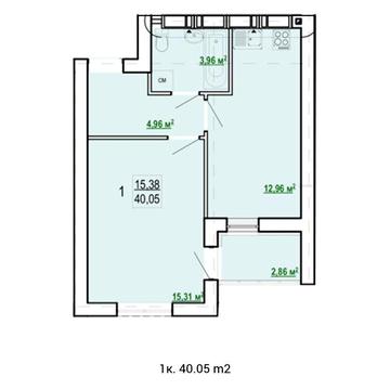 Продам 1к квартиру жк"Гідропарк" ЖК Гідропарк