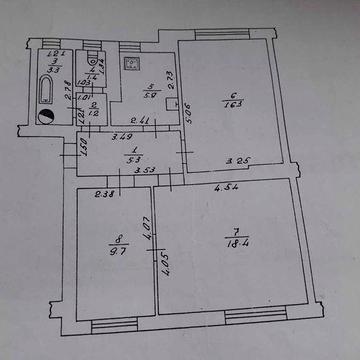 Продам 3х кімнатну кв.