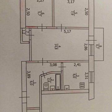 Продам 3-кімн. квартиру