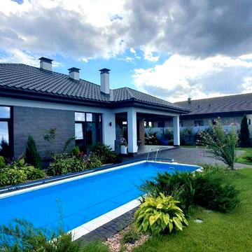 Продам будинок з банею та бассейном. Погреби, масив Висока