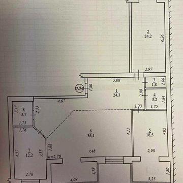 3-кімнатна кв. 10/12, новобудова, вул. Тбіліська, вид на Дніпро, 124 м ЖК Резиденція