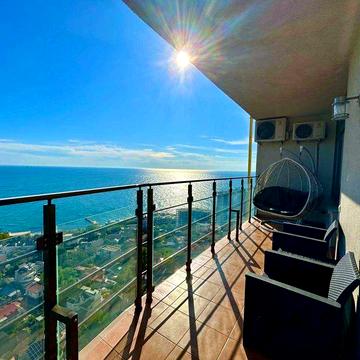 Аренда 100 кв. м., вид Моря, Терраса, гриль, 3 комн и студия, 8 сп. м