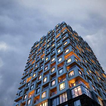 Панорамна 2-кімнатна квартира 51,6 м² ЖК KUB 29