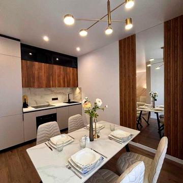 1 ком. квартира Дизайнерский ремонт Терраса (Рассрочка) 4ст. Б.Фонтана