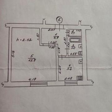 Продаж 1 кім. квартири