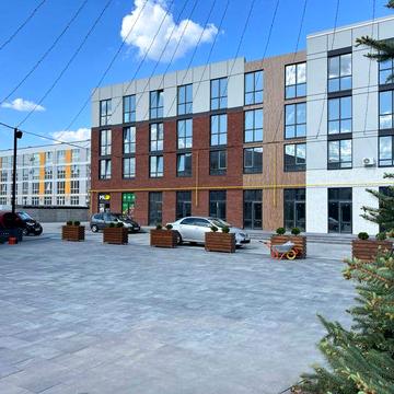 2-кімнатна квартира 47,5 м²  — з кухнею-вітальнею 19 м² ЖК Sanville Park