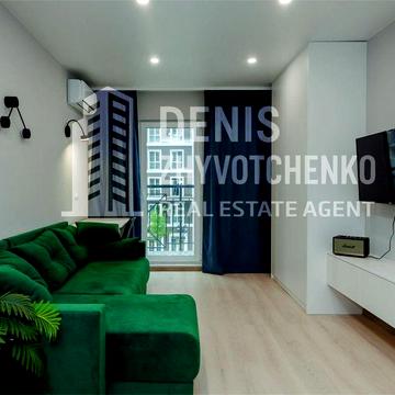 БЕЗ% 1к квартира ЖК Нова Англія / Новая Англия 44мкв. з балконом ЖК Новая Англия