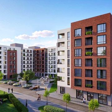 Простора однокімнатна квартира в ЖК Central City від забудовника ЖК Central City