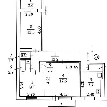 Продаж 3к Квартира Миру проспект