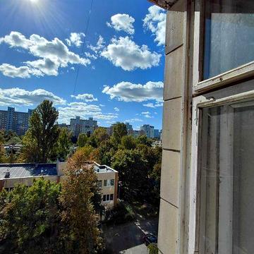 БЕЗ% продам 1к квартиру 40м2 Полярна 8Д Цегл дім 1990р Мінський масив