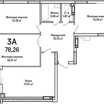 Продаж 3к Квартира Ольги Кобилянської (Достоєвського) вулиця