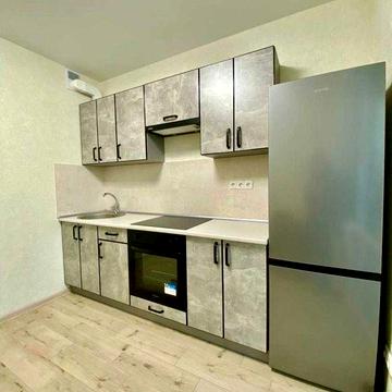 Вишняківська 2, оренда сучасної 1к квартири, метро Харківська 12 хв!