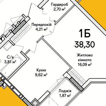 Продаж 1к Квартира Ольги Кобилянської (Достоєвського) вулиця ЖК Синергия Сити