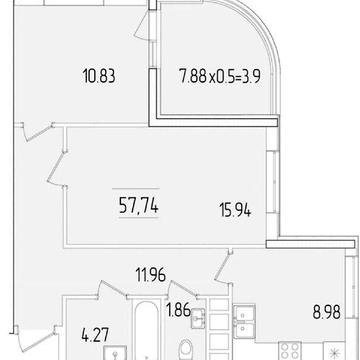 Продаж 2к Квартира Краснова вулиця