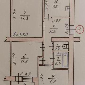 Продам 3х квартиру вул.Соборності