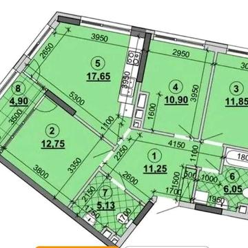 Продаж 3к квартири, ЖК Great (ЖК Грейт), вул. Причальна 14, власник ЖК Great