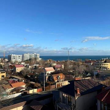 10 Фонтана .  Сданный Клубный дом Сапфир. Панорама моря . Терраса. ЖК Сапфир