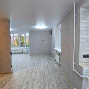 Поділ  В продажу однокімнатна квартира чеського планування