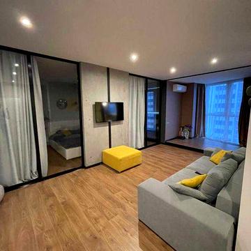 Драгоманова 2а. Позняки. Аренда стильной квартиры, первая сдача.