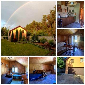 Будинок (дача) з земельною ділянкою 0.25 га під лісом